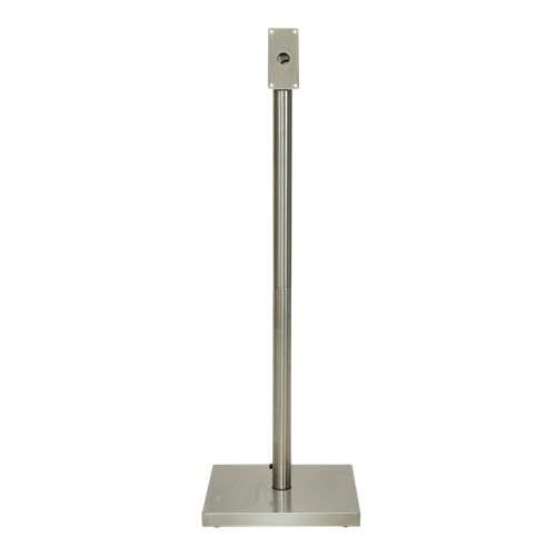 Stander til LED Lys-displaykasser, Securit, standard, 127x40x40 cm, kraftigt rustfrit stål, (1 stk.)