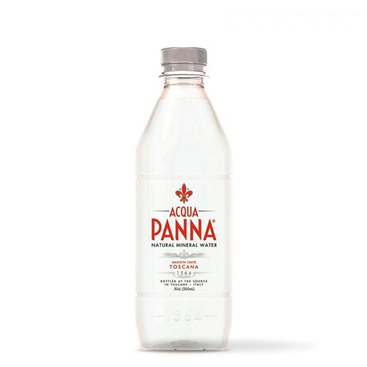 San Pellegrino, plastflaske, 0,5 L, Mineral Vand, Acqua Panna, (24 stk.)