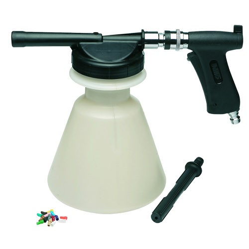 Skumsprøjte sæt, Nito, 2,5 l, hvid, inkl. pistol, strålerør og dyser, tilhørende 10821, (1 stk.)