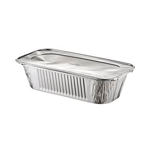 [10830] Gastrobakke, 2800 ml, 32x16,6x8,2cm, 1/3 GN, aluminimum, rekt, 53280, tilhørende 10831, (10 stk.)