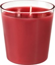Fyrfadslys i glas, 65x65mm, Switch & Shine Refill, bordeaux, Duni, (12 stk.)