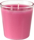 Fyrfadslys i glas, 65x65mm, Switch & Shine Refil, Fuchsia, Duni, (12 stk.)
