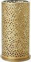 Fyrfadslysholder, metal, 140x75mm, Bliss guld, Duni, (4 stk.)
