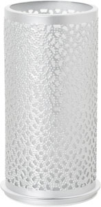 [16108] Fyrfadslysholder, metal, 140x75mm, Bliss silver, Duni, (4 stk.)