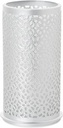 Fyrfadslysholder, metal, 140x75mm, Bliss silver, Duni, (4 stk.)