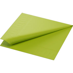 Frokostserviet, 3-lags, 33x33cm, kiwi, Duni, (1000 stk.)