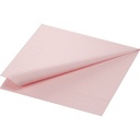 Serviet, 3-lags, 33x33cm, Mellow Rose/lyserød, Duni, (1000 stk.)