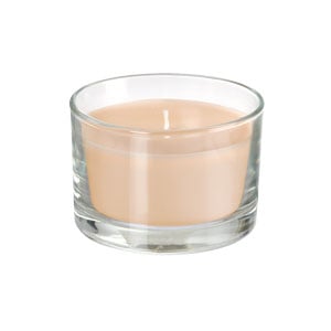 [16160] Glaslys, 6x8,5cm, Ibiza Peach, Duni, (12 stk.)