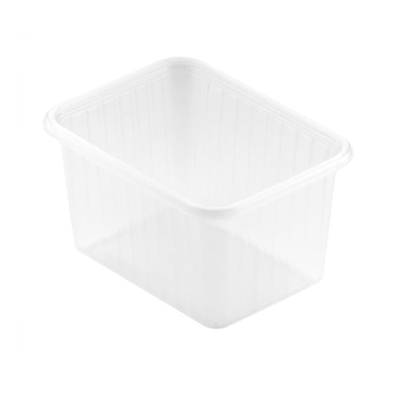 [10857] Bæger, Fixpack, 750ml 14,6x11x8,3cm, rekt, klar, PP, Duni, (500 stk.)