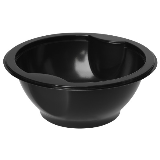Suppeskål, PP/Mineral, sort, 1-rums, 153x153x60mm, Duni, (480 stk.)