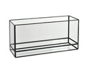 Lanterne, glas, 35x12x17cm, "Capella", Duni, (2 stk.)