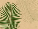 Dækkeserviet, Grass, 30x40cm, Leaf, Duni, (1000 stk.)