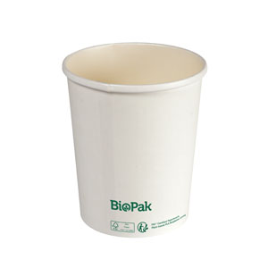 Skål, "Ronda", slim, pap/PLA, hvid, 950ml, Duni, (525 stk.)