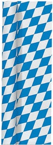 Rulledug, MG Papir, 1x8m, "Bayernraute", Duni, (25 stk.)