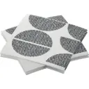 Serviet, Dunisoft, 20x20cm, "Shapes", Duni, (2880 stk.)