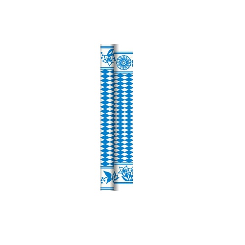 Rulledug, Dunicel, 1,18x10m, "Bayernraute", Duni, (6 stk.)