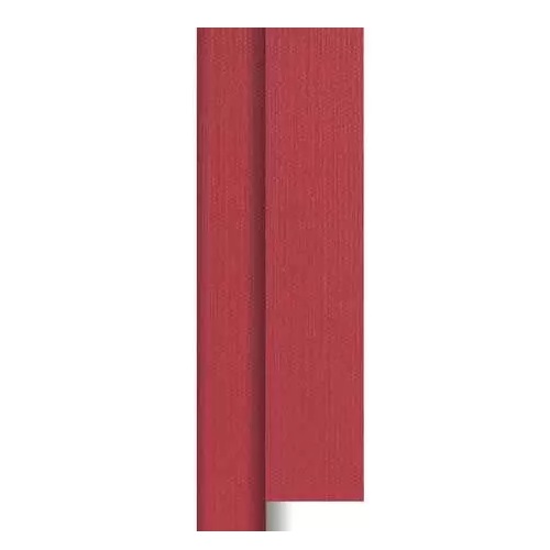 Rulledug, Dunisoft, 1,18x25m, "Linnea bordeaux", Duni, (2 stk.)