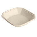 Skål, "Octabagasse", bagasse/PBAT brun, 1000ml, Duni, (400 stk.)