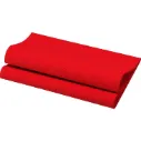 Middagsserviet, 1/4 fold, 40x40cm, rød, airlaid, (600 stk.)