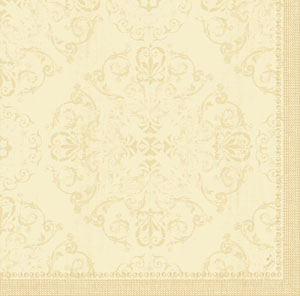 Serviet, Dunilin, 40x40cm, Opulent creme, Duni, (540 stk.)