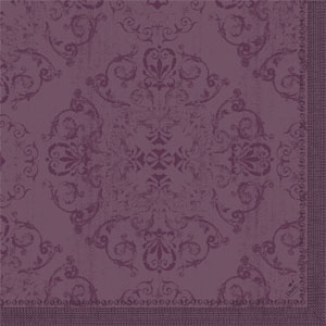 Serviet, Dunilin, 40x40cm, Opulent blomme, Duni, (540 stk.)