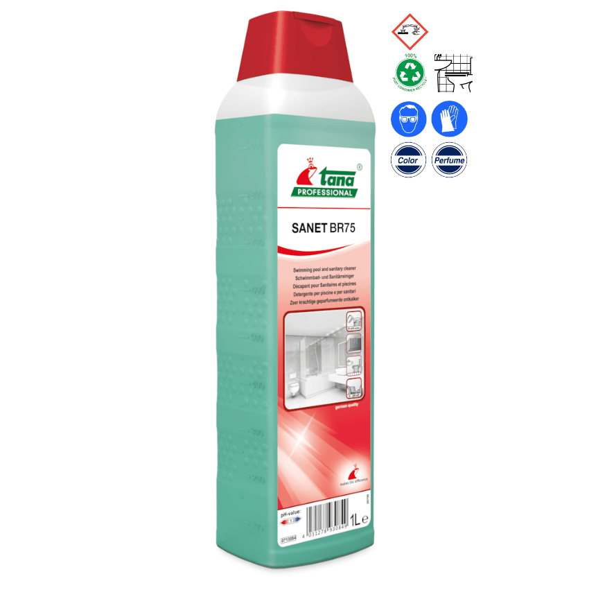 [10899] Kalkfjerner, Tana Professional SANET BR 75, 1 l, med farve og parfume, (1 stk.)