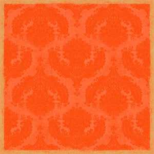 Stikdug, Dunicel, 84x84cm, Royal Sun Orange, Duni, (100 stk.)