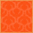 Stikdug, Dunicel, 84x84cm, Royal Sun Orange, Duni, (100 stk.)