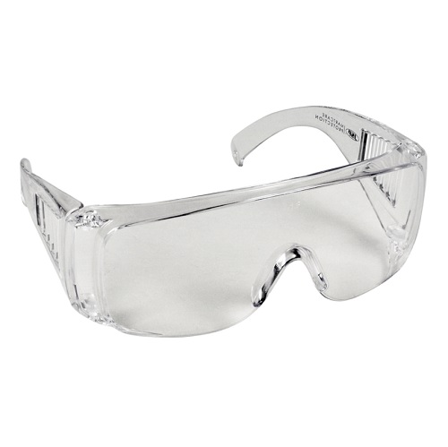 Beskyttelsesbrille, OX-ON, One size, klar, PC, flergangs, (10 stk.)