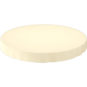[16744] Borddug, Evolin, Ø180cm, rund, creme, Duni, (15 stk.)