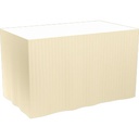 Bordskørte, Dunicel, 0,72x4m, creme, Duni, (5 stk.)