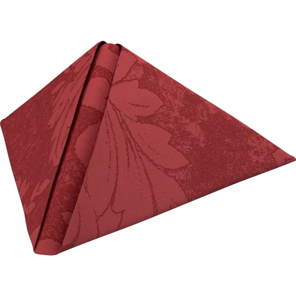 [16758] Serviet, Dunilin, 40x40cm, Royal bordeaux, Duni, (540 stk.)