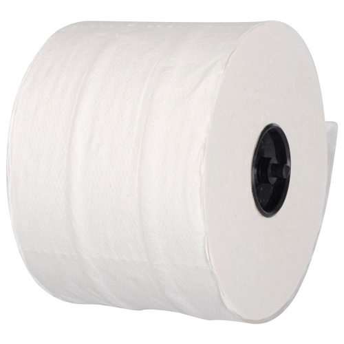 Toiletpapir, 2-lags, 100m x 9,8cm, Ø13,4cm, hvid, 100% nyfiber, (36 stk.)