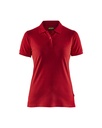 Dame Poloshirt, i farven Rød, Blåkläder, (1 stk.)