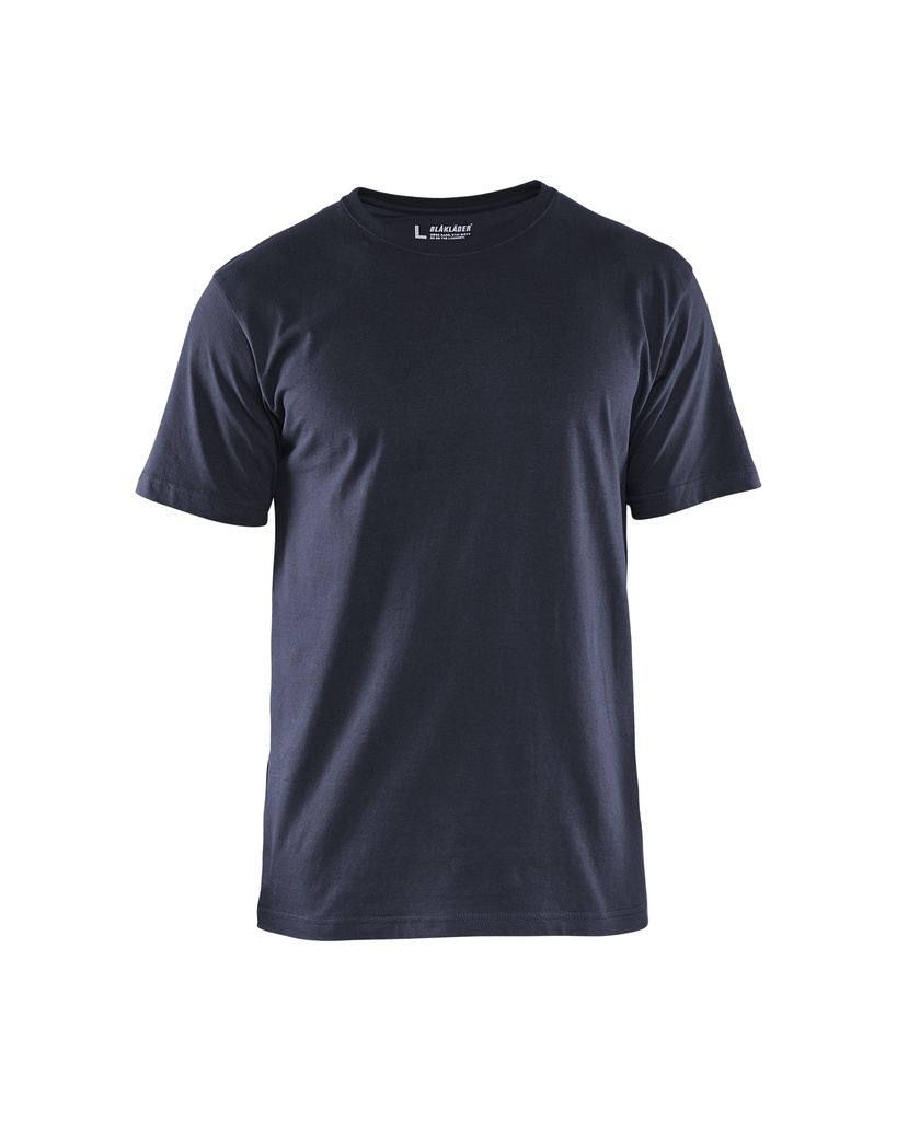 [17239-XS] T-shirt, i farven Mørk Marineblå, Blåkläder, (1 stk.) (XS)