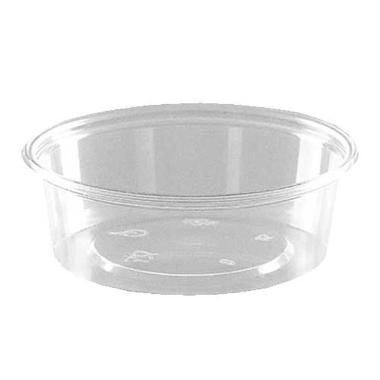 [10803] Dressingbæger, 50 ml, Ø7,2x2,4cm, rund, klar, PP, tilhørende 10804, (1000 stk.)