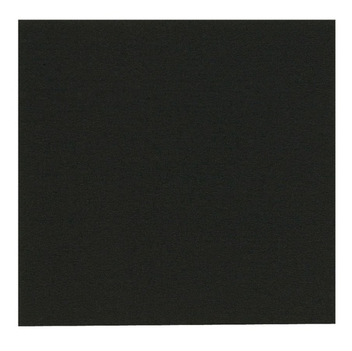 Middagsserviet, 3-lags, 1/4 fold, 40x40cm, sort, nyfiber, (1.400 stk.)