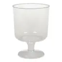 Vinglas, 10cm, Ø7,2cm, 20 cl, 23 cl, klar, PS, (400 stk.)
