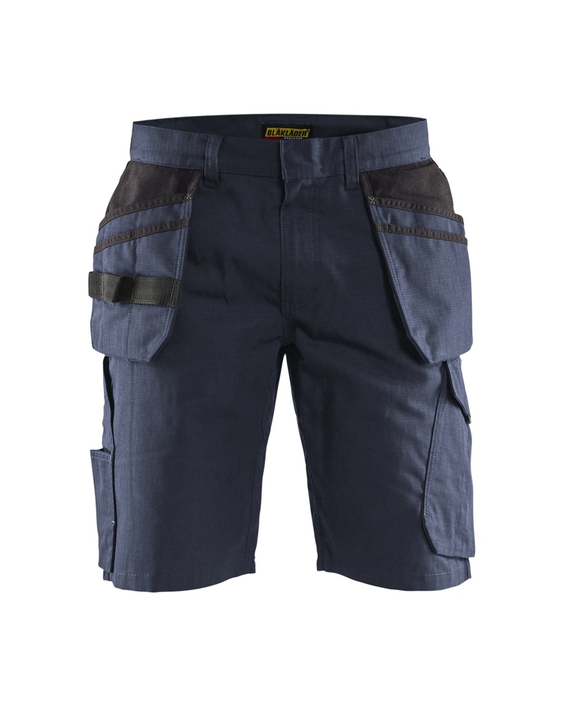 Service Shorts med sømlommer, Mørk Marineblå/Sort, Blåkläder, (1 stk.)
