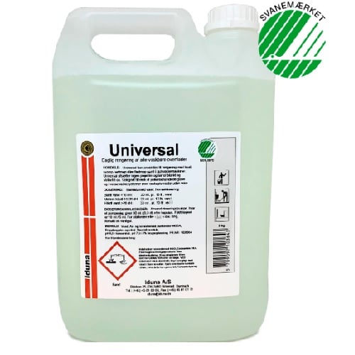 Universalrengøring, Iduna, 5 l, svanemærket, (1 stk.)