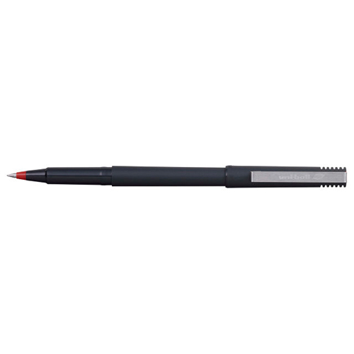 [17124] Rollerpen, Uni-ball, rød, micro, 0,3mm, UB-120 eco, (12 stk.)