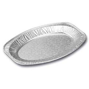 [17169] Alufad, 43x28,7cm, mellem, Butler, oval, (50 stk.)