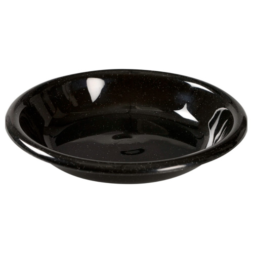 Flergangstallerken, Ø20,7cm, granitsort, PP, dyb, (96 stk.)