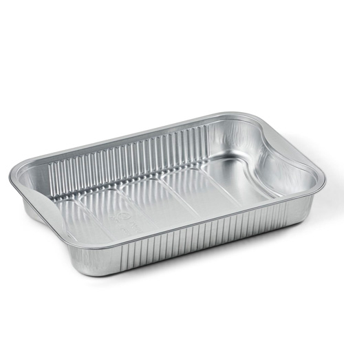Alubakke, 1920ml, 29,3x19,3x4,5cm, Ready2Cook, aluminium, sølv farve, (400 stk.)