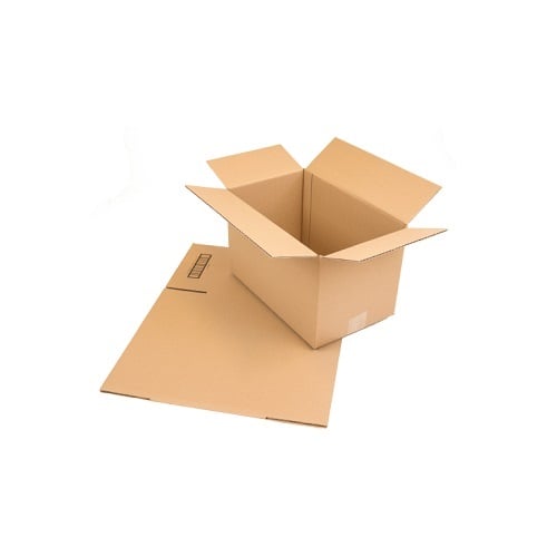 [10983] Forsendelseskasse, 550x360x250mm, 4mm, brun, pap, (25 stk.)
