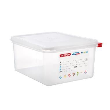 [17242] Beholder, Araven, lufttæt, L32.5xB26.5xH15cm, 1/2GN, 10L, PP, (1 stk.)