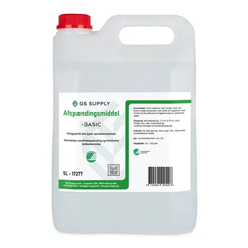 Afspændingsmiddel, GS-Basic, Svanemærket, 5-Liter (1 stk.)