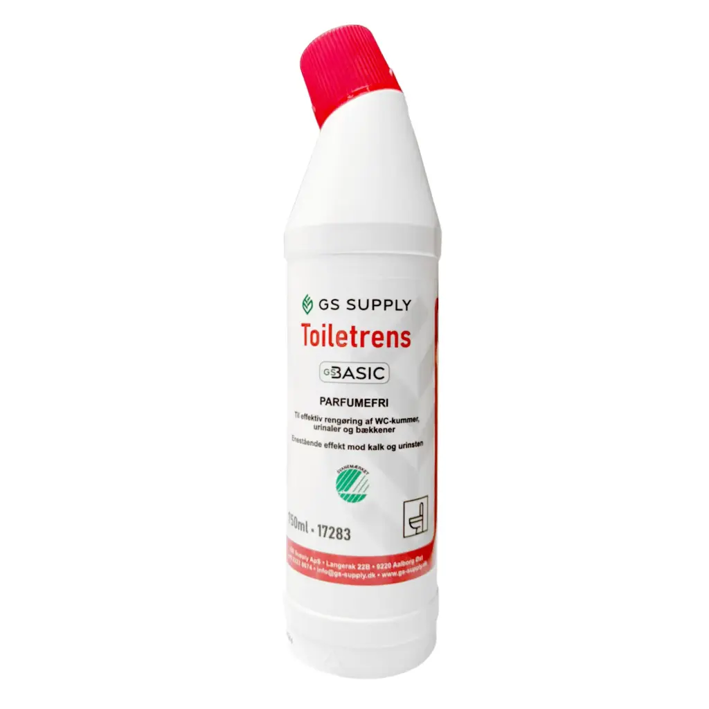 [17283] Toiletrens, 750 ml, GS-Basic, Svanemærket, uden parfume, (1 stk.)