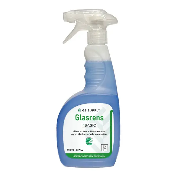 [17284] Glasrens, GS-Basic, Svanemærket, Trigger-spray, 750-ml (1stk.)