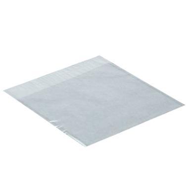 Pose, 210x210mm, klar forside/Papir bagside, (1000 stk.)